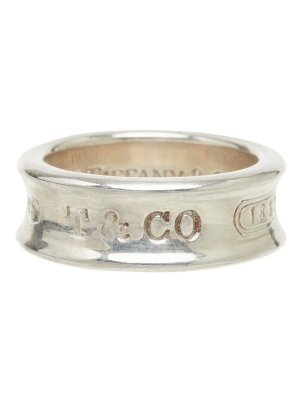 Tiffany & Co 1837 Medium Ring Silver